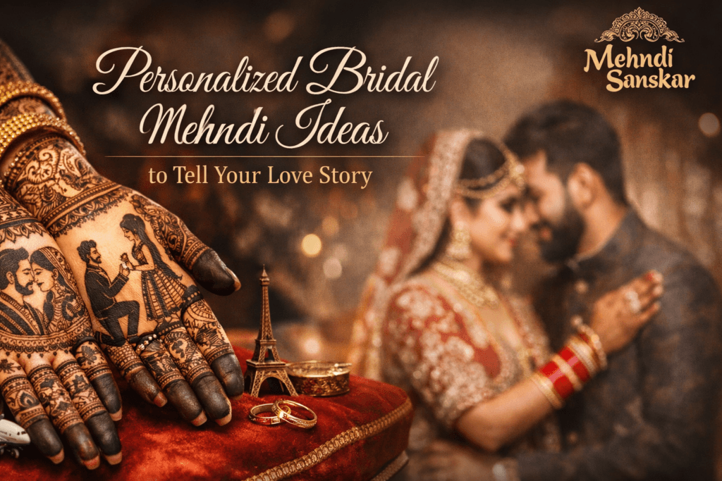 Personalized Bridal Mehndi Ideas: Add Your Love Story to Your Hands