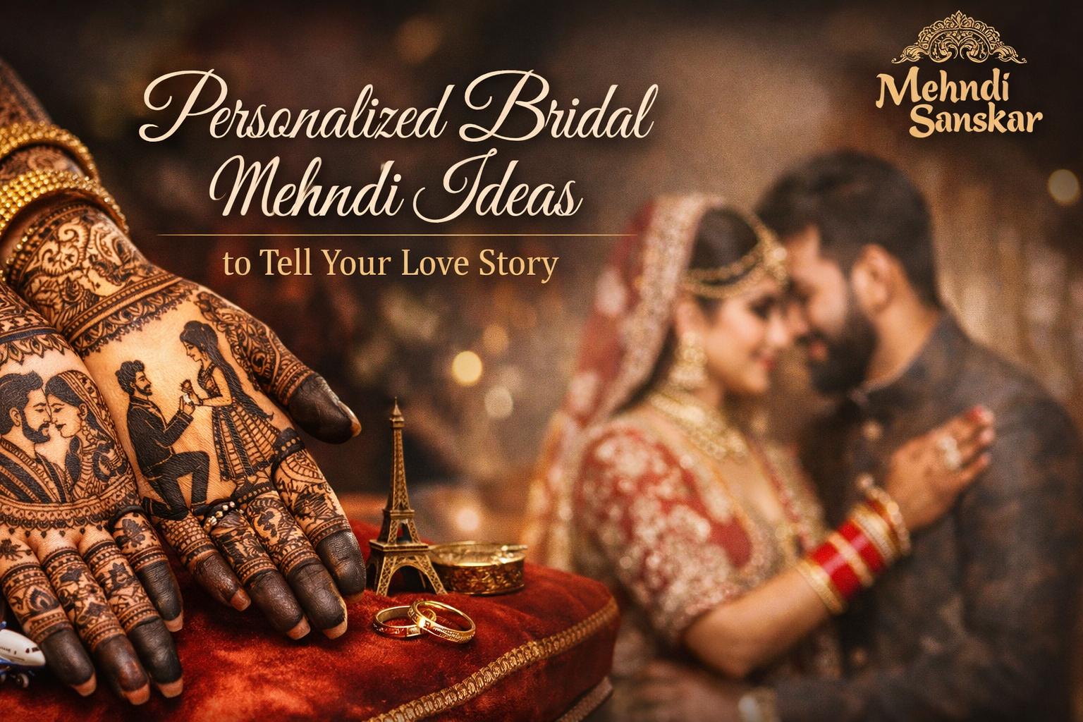 Personalized Bridal Mehndi Ideas: Add Your Love Story to Your Hands